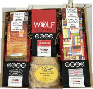 Wolf Coffee Holiday Gift Box E.  A gift that is sure to please any coffee lover!