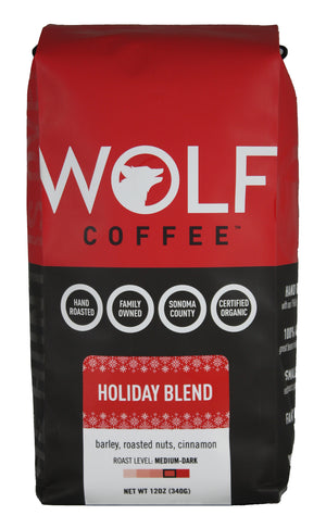 Organic Holiday Blend coffee